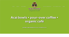 Desktop Screenshot of beachmonkeycafe.com